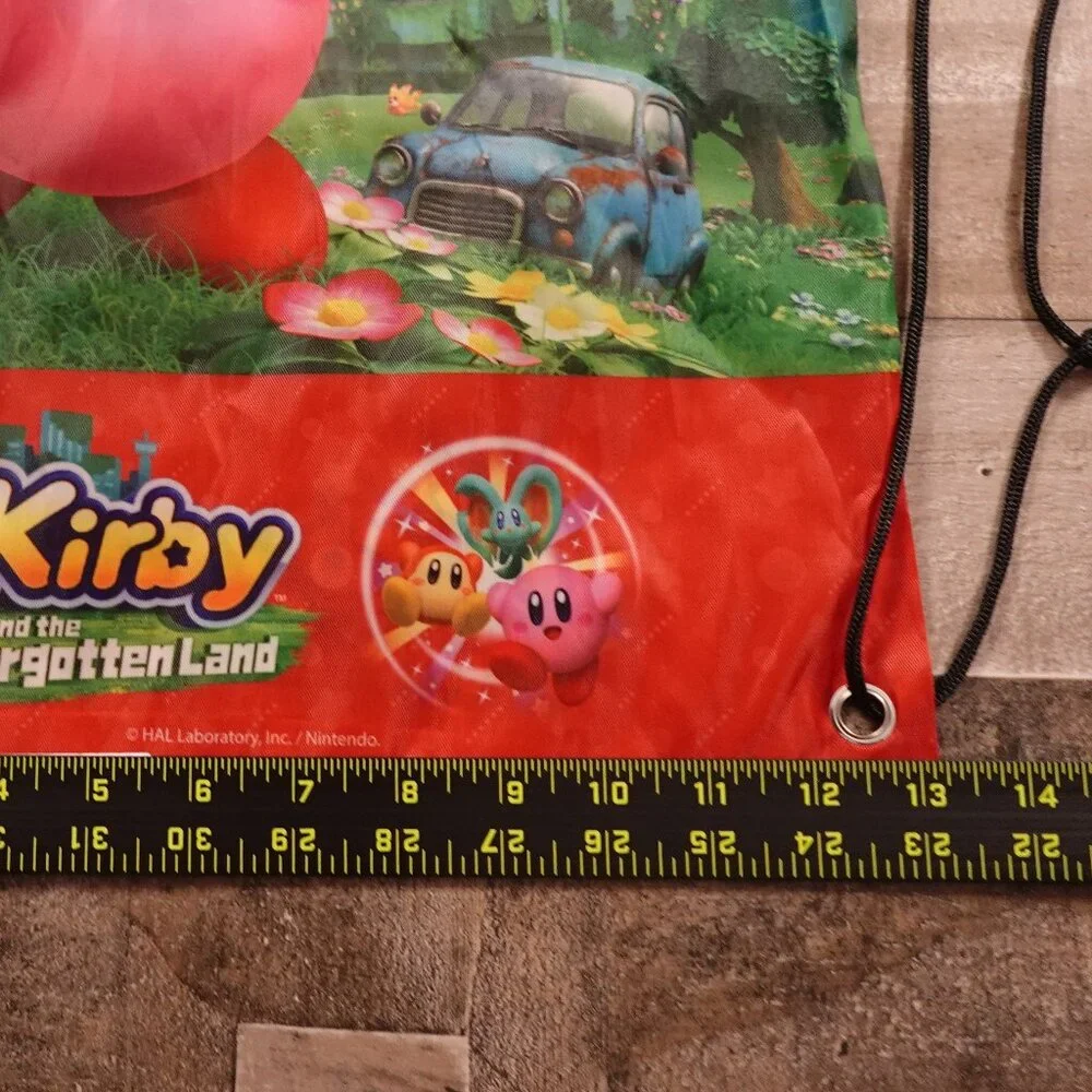Kirby and the Forgotten Land Nintendo Switch Drawstring‎ Bag 16
